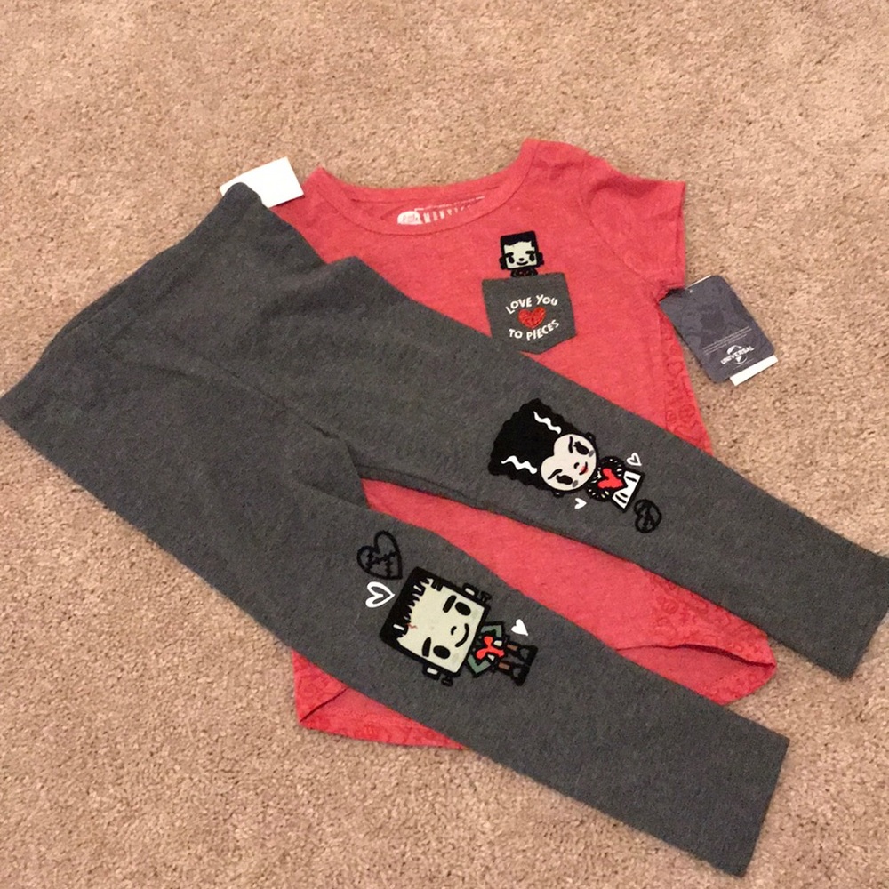 T-shirt and pants